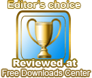 Free Downloads Center Award for Vista Registry Cleaner