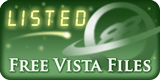 FreeVistaFiles Award for Vista Registry Cleaner