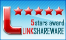 LinkShareware Award for Vista Registry Cleaner