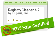 Softplatz Award for Vista Registry Cleaner